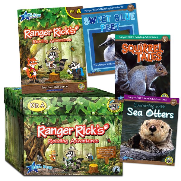 TCR51672 Ranger Rick's Reading Adventures Complete Kit Level A Grades 2-3 Image