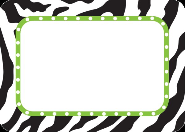 TCR5173 Zebra Name Tags/Labels Image