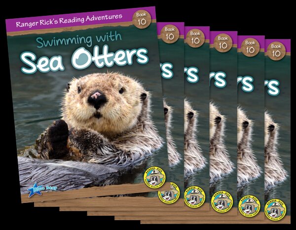 TCR51914 Ranger Rick's Reading Adventures: Swimming with Sea Otters 6-Pack Image