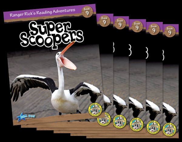 TCR51915 Ranger Rick's Reading Adventures: Super Scoopers 6-Pack Image