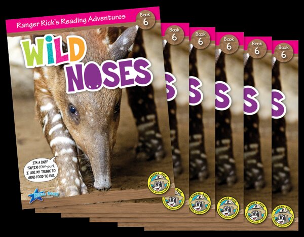 TCR51916 Ranger Rick's Reading Adventures: Wild Noses 6-Pack Image