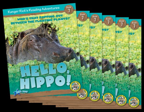 TCR51917 Ranger Rick's Reading Adventures: Hello Hippo! 6-Pack Image