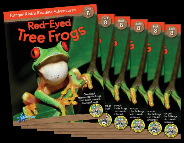 TCR51918 Ranger Rick's Reading Adventures: Red-Eyed Tree Frogs 6-Pack Image