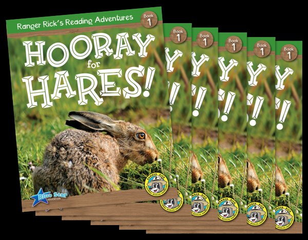 TCR51920 Ranger Rick's Reading Adventures: Hooray for Hares! 6-Pack Image