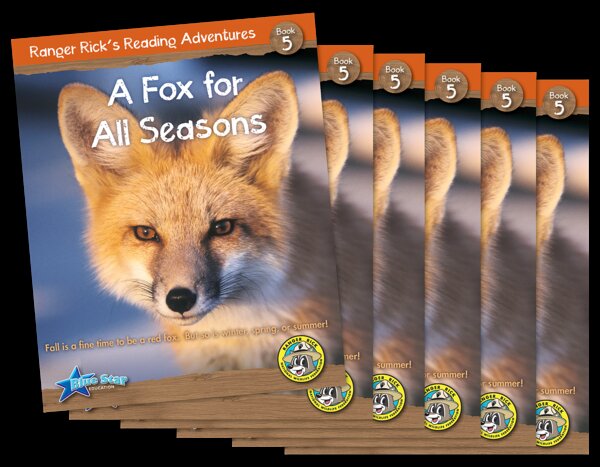 TCR51923 Ranger Rick's Reading Adventures: A Fox for All Seasons 6-Pack Image