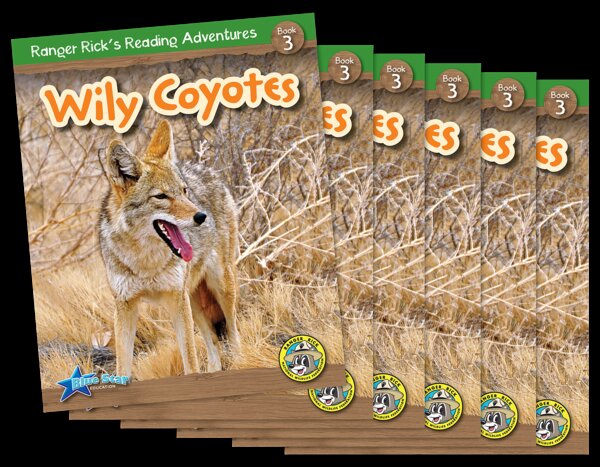 TCR51924 Ranger Rick's Reading Adventures: Wily Coyotes 6-Pack Image