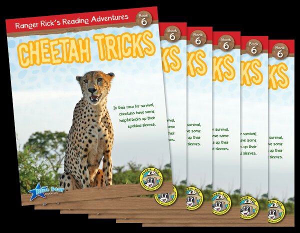 TCR51926 Ranger Rick's Reading Adventures: Cheetah Tricks 6-Pack Image