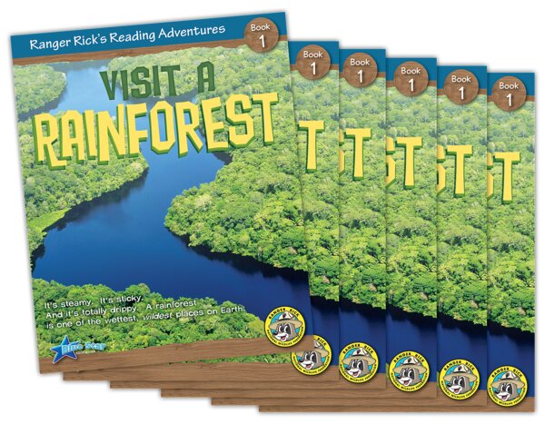 Reader Riddles Ranger Rick Ranger Rick's Reading Adventures: Visit a Rainforest 6-Pack - TCR51930 ...