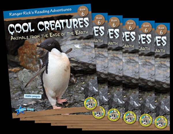 TCR51935 Ranger Rick's Reading Adventures: Cool Creatures 6-Pack Image