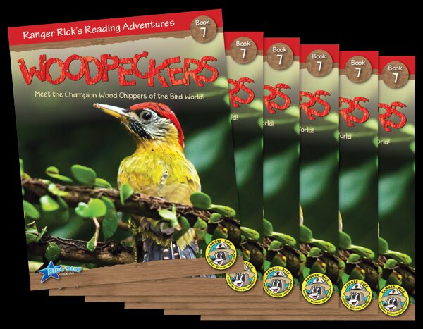 TCR51936 Ranger Rick's Reading Adventures: Woodpeckers 6-Pack Image