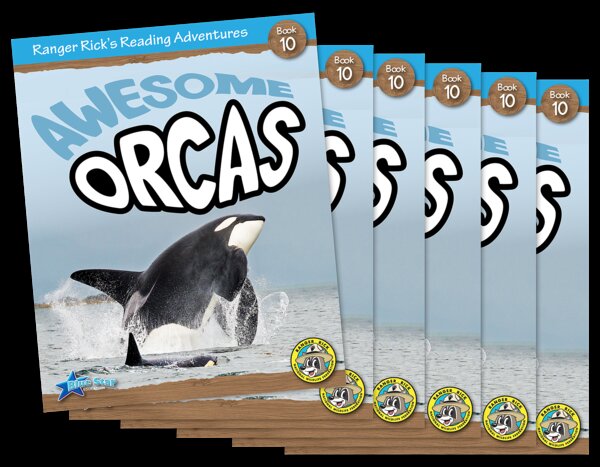 TCR51937 Ranger Rick's Reading Adventures: Awesome Orcas 6-Pack Image