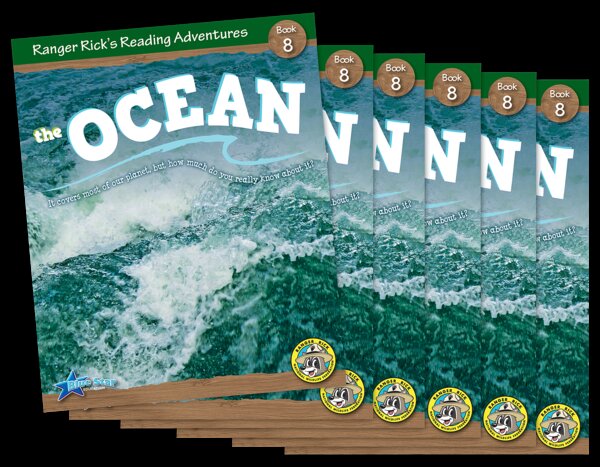 TCR51938 Ranger Rick's Reading Adventures: The Ocean 6-Pack Image