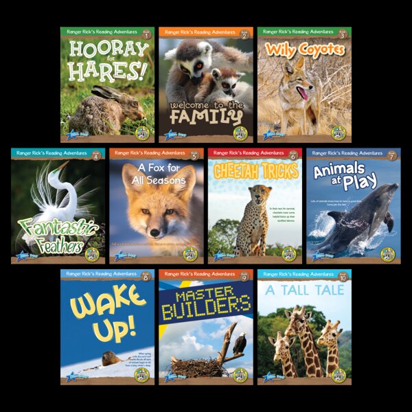 TCR51941 Ranger Rick's Level B: Add-On Pack Grades 3-4 (10 books) Image