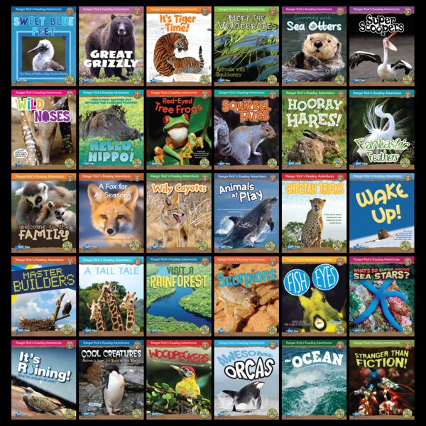 TCR51944 Ranger Rick's Reading Adventures Classroom Library Add-On Pack (30 titles) Image