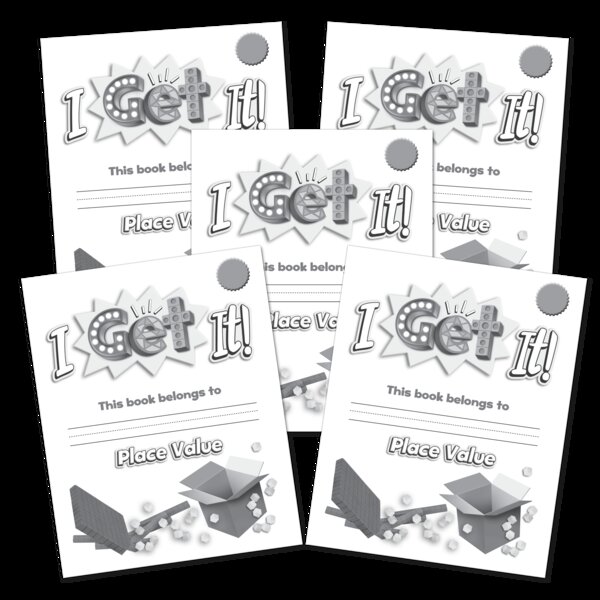 TCR51975 I Get It! Place Value Grades K-2 Student Book-Foundational 5-Pack Image