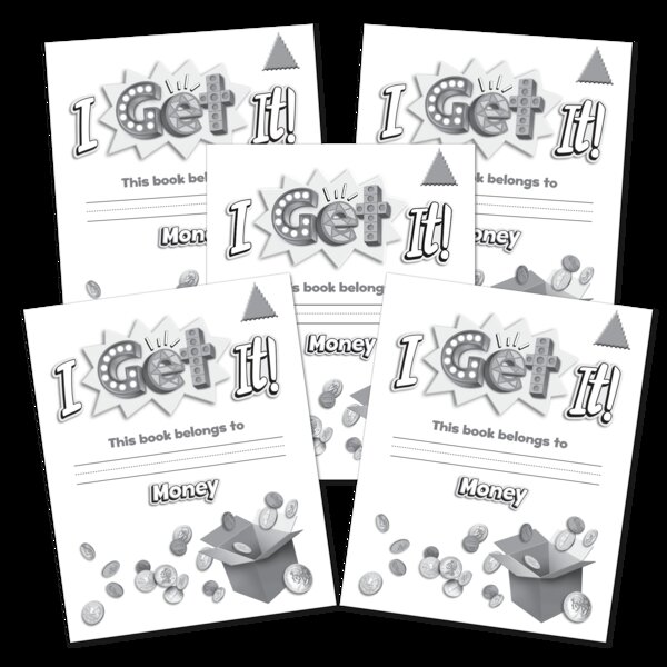 TCR51979 I Get It! Money Student Book-Level 1 5-Pack Image