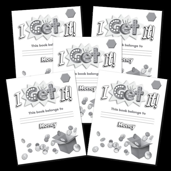 TCR51980 I Get It! Money Student Book-Level 2 5-Pack Image