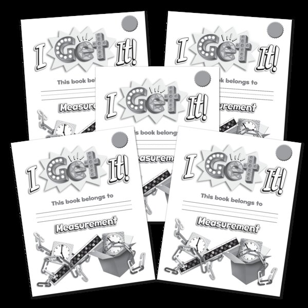 TCR51981 I Get It! Measurement Student Book-Foundational 5-Pack Image