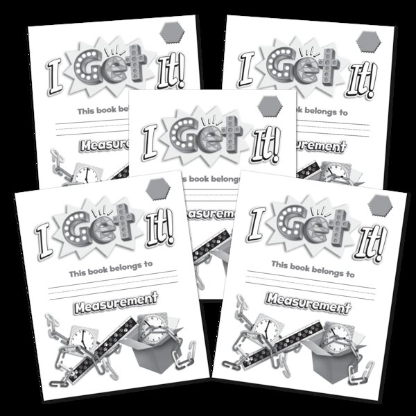 TCR51983 I Get It! Measurement Student Book-Level 2 5-Pack Image