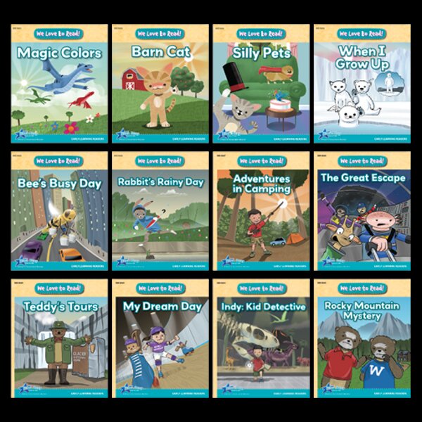 TCR52051 We Love to Read Fiction - Set of 12 Image