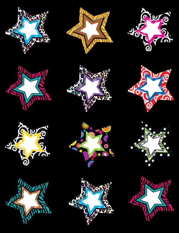 TCR5216 Fancy Stars Mini Accents Image