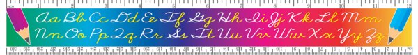 TCR5228 Cursive Writing Ruler Image