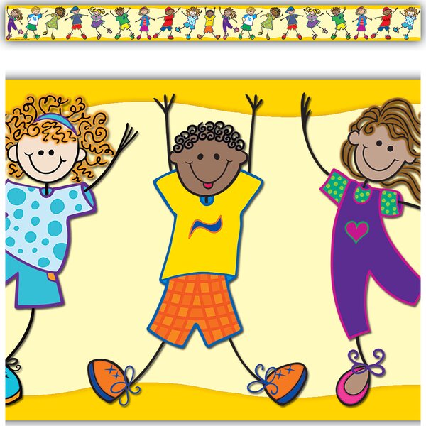 TCR5245 Fantastic Kids Straight Border Trim Image
