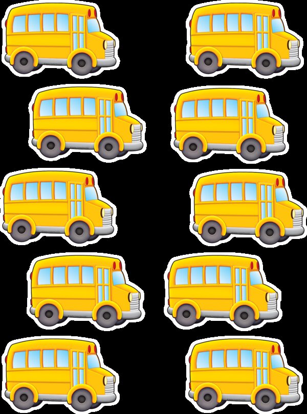 TCR5294 School Bus Accents Image