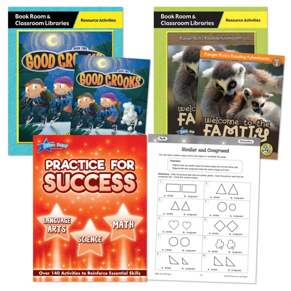 TCR53200 Practice for Success Pack Level E (Grade 4) Image