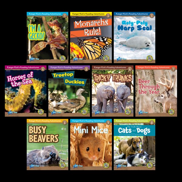 TCR53420 Ranger Rick's Junior Readers: Add-on Pack Grades 1-2 (10 books) Image