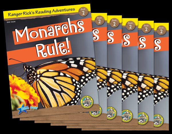 TCR53422 Ranger Rick's Reading Adventures: Monarchs Rule! 6-Pack Image