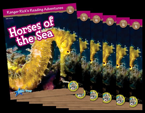 TCR53424 Ranger Rick's Reading Adventures: Horses of the Sea 6-Pack Image