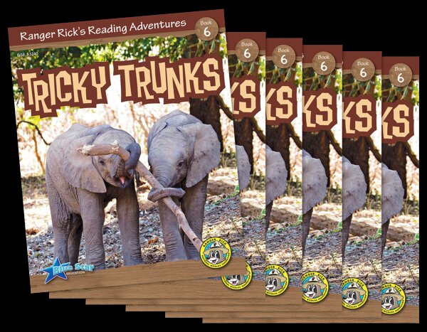 TCR53426 Ranger Rick's Reading Adventures: Tricky Trunks 6-Packs Image