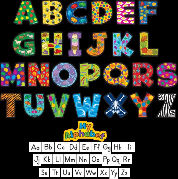 TCR5371 My Alphabet Mini Bulletin Board Display Set Image