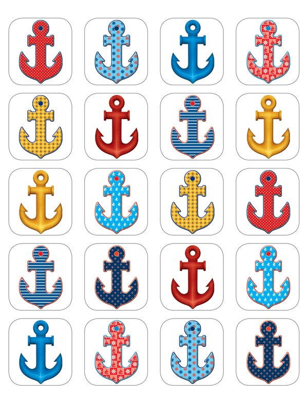 TCR5372 Anchors Stickers Image