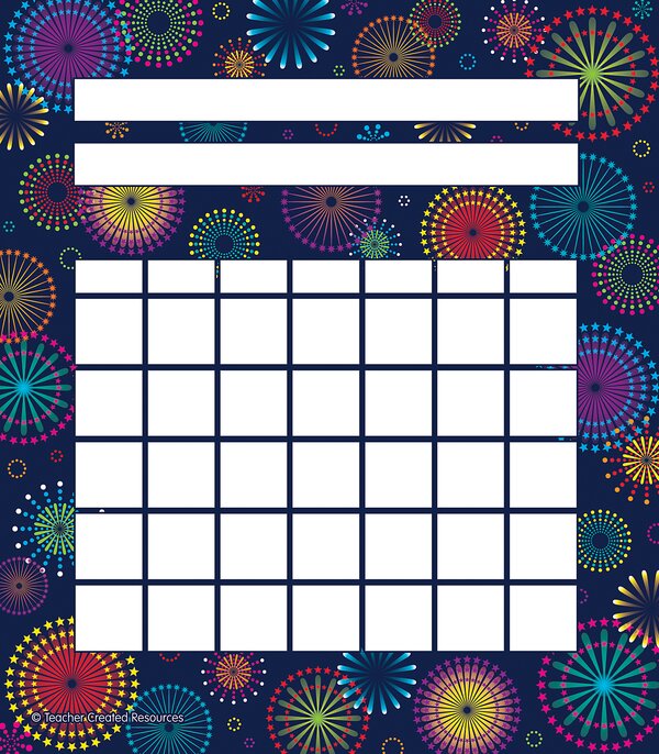 TCR5447 Fireworks Incentive Charts Image