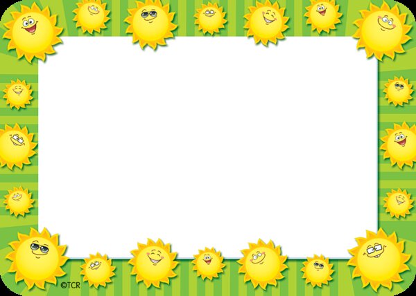 TCR5456 Happy Suns Name Tags/Labels Image