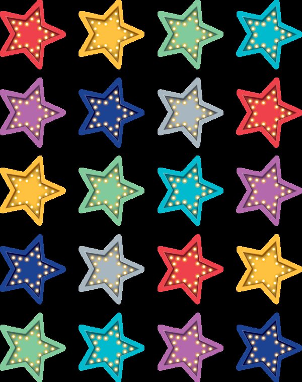 TCR5480 Marquee Stars Stickers Image