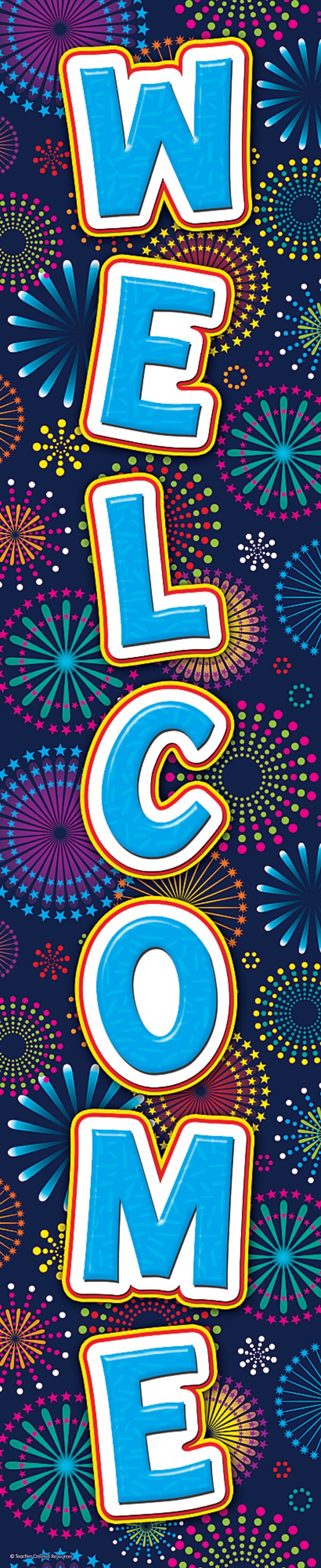 TCR5487 Fireworks Welcome Banner Image