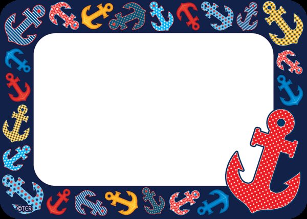 TCR5491 Anchors Name Tags/Labels Image