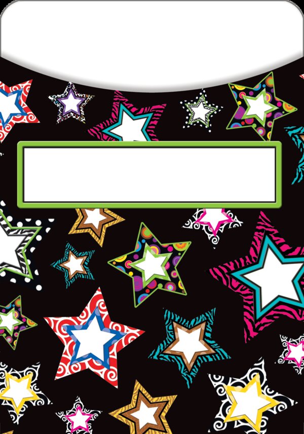 TCR5554 Fancy Stars Library Pockets Image