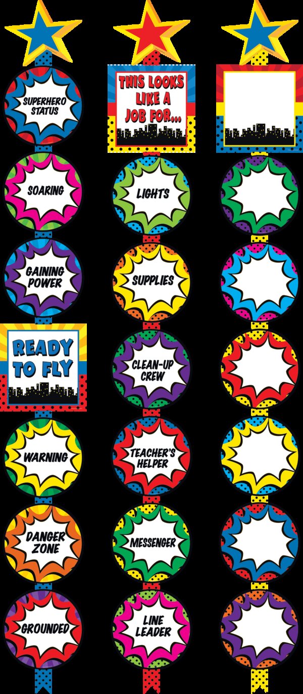 TCR5594 Superhero Ready Reminders Image