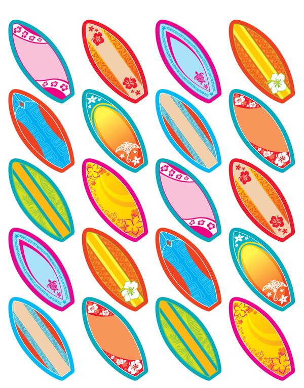 TCR5650 Surfboards Stickers Image