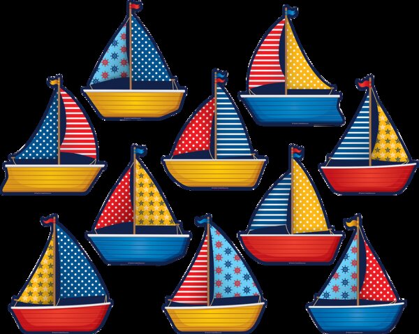 TCR5656 Sailboats Accents Image