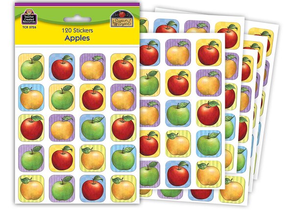 TCR5726 Apple Stickers from Susan Winget Image