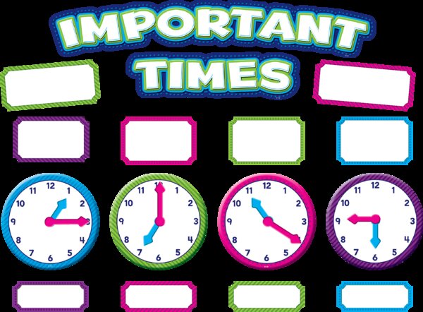 TCR5785 Important Times Mini Bulletin Board Image