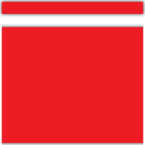 TCR5792 Red Straight Border Trim Image