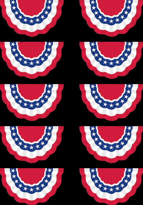 TCR5895 Patriotic Bunting Accents Image