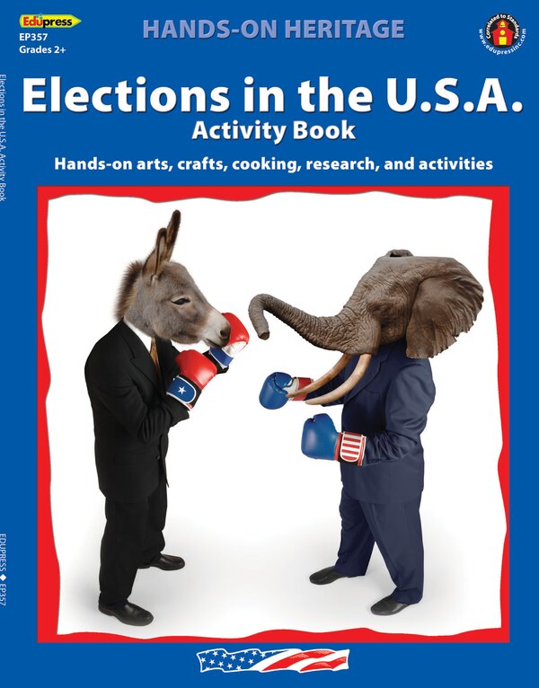 TCR60357 Elections in the USA Activity Book Image