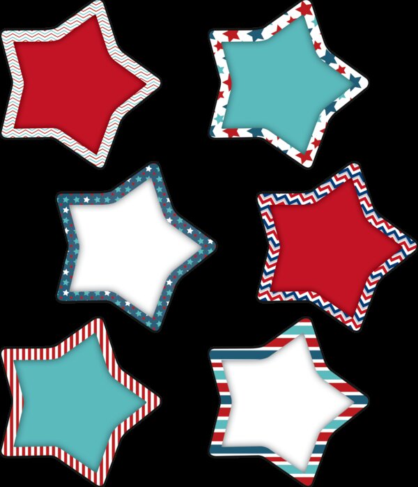 TCR60359 Patriotic Stars Accents Image